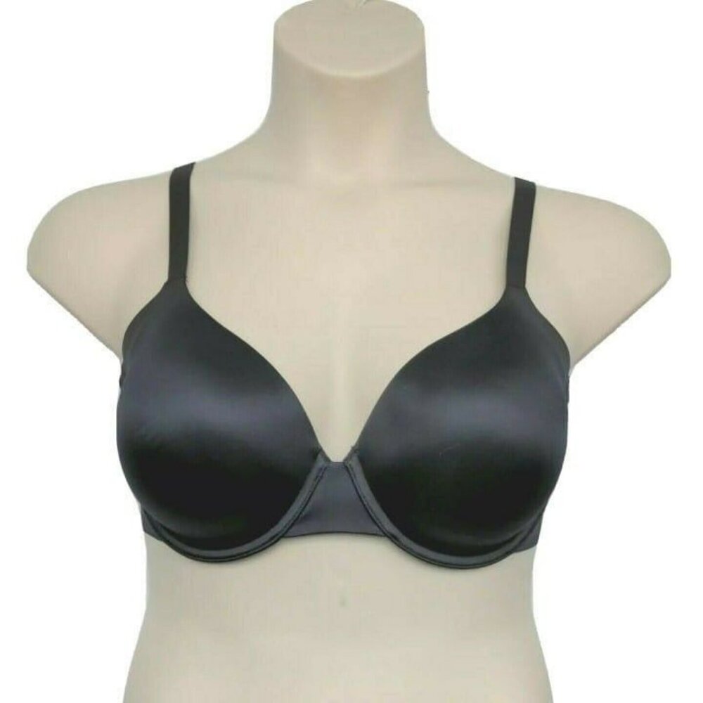 Maidenform Womens Bra No Lines No Show Cool Comfort Black Size 36DD NEW